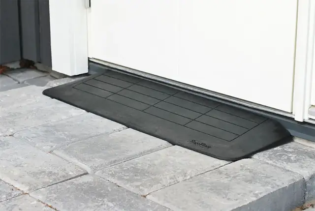 Tröskelramp i gummi